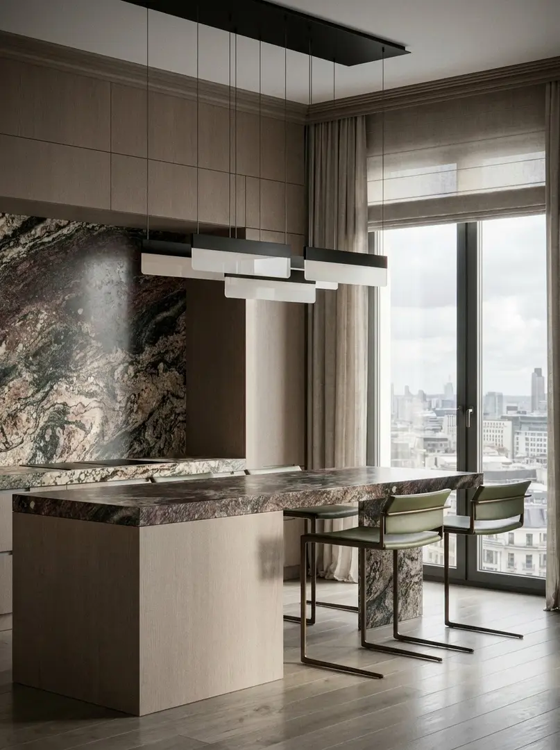 Cucina realistica creata da un concept