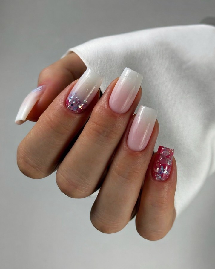 Manicure dopo - primo piano professionale