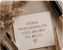 Stessa professionalità, foto ancora più belle